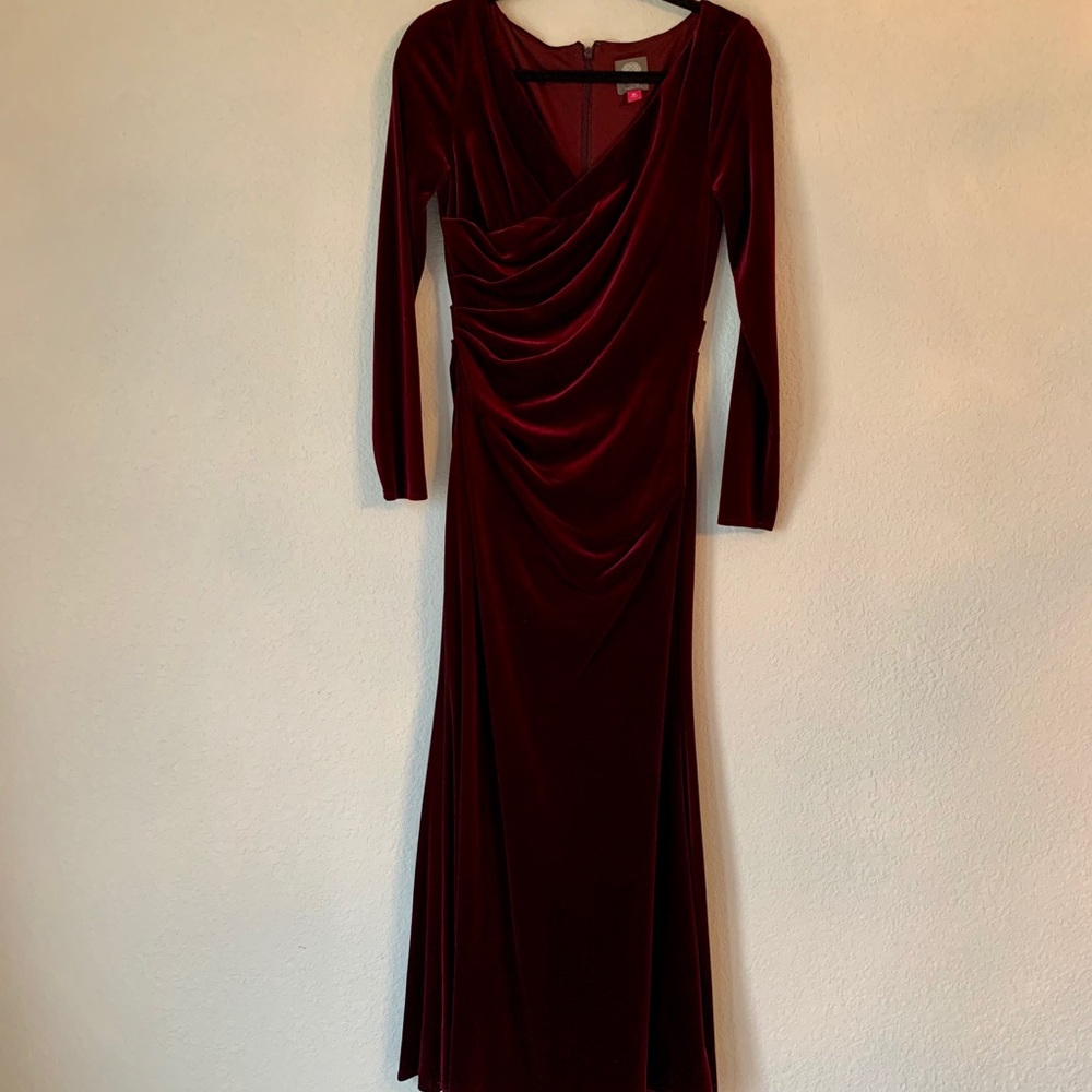 Vince Camuto velvet gown